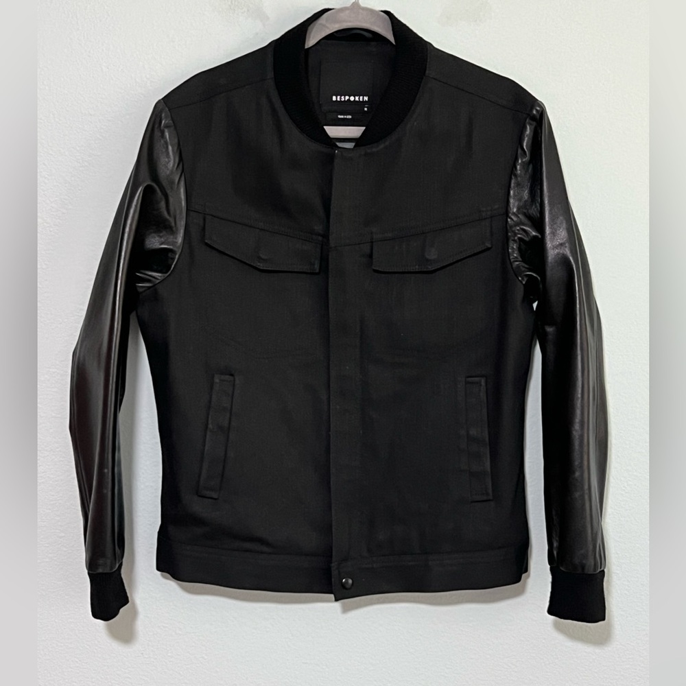 BESPOKEN Canvas/Leather Posh Jacket - M